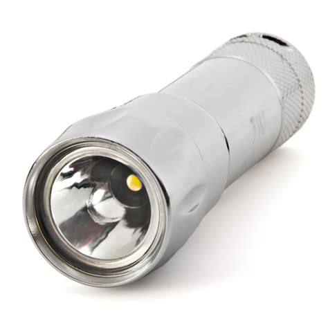 3 Watt Led Flashlight Chrome Super Bright Leds