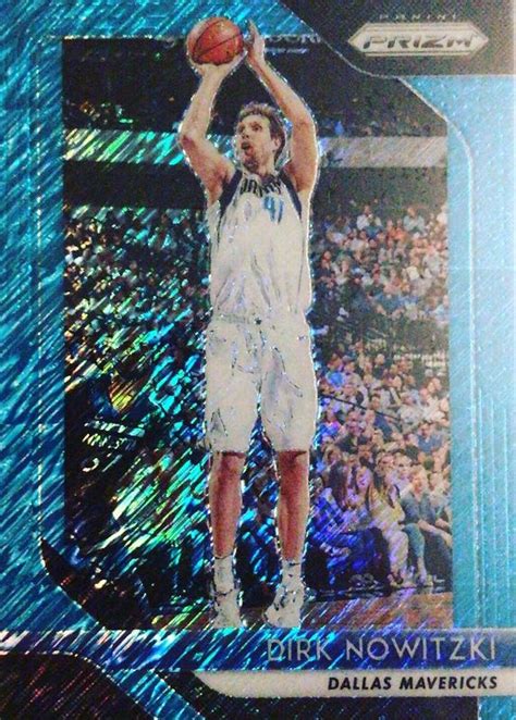 Dirk Nowitzki Prizm Fotl Blue Shimmer Psa Price Guide