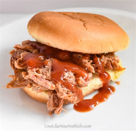 Fall Apart Tender Pulled Pork Live Like You Are Rich