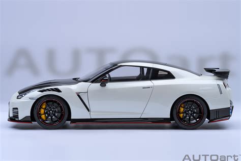 Nissan Gt R R35 Nismo 2022 Special Edition Brilliant White Pearl Autoart