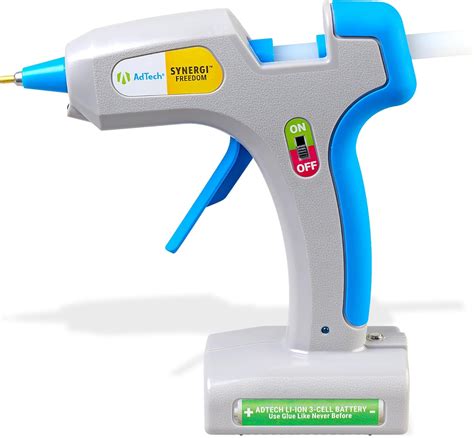Amazon AdTech Freedom Cordless Hot Glue Gun Rechargeable 25W