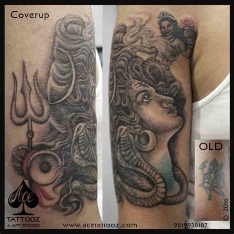 shiva tattoo designs unique powerful art ideas kailash