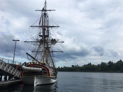 Pirates of the Caribbean ship stopped by the harbor the other day in ...