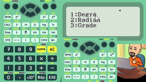 Mettre Sa Calculatrice Casio Fx En Degr Youtube