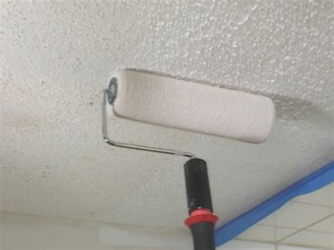 Textured Paint Over Popcorn Ceiling