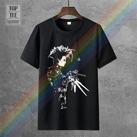 Camiseta De Edward Scissorhands Para Hombre Y Mujer Camisa Cl Sica