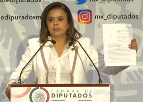 Diputada Del Pri Denuncia Por Violencia Política De Género Y Corrupción