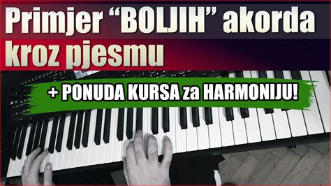 Primjer Boljih Akorda Kroz Pjesmu I Ponuda Kursa Za Harmoniju Youtube