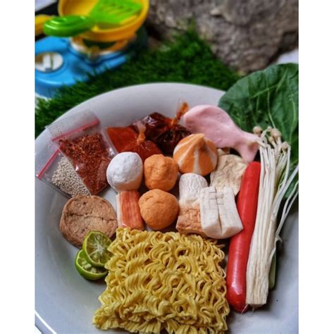 Jual Paket Hemat Suki Tomyam Steamboat Halal Free Bumbu Lengkap