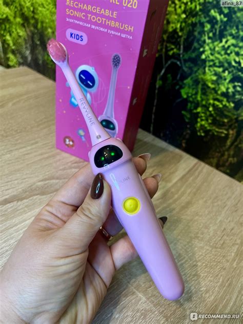 Электрическая звуковая зубная щётка Revyline RL 020 Kids ...