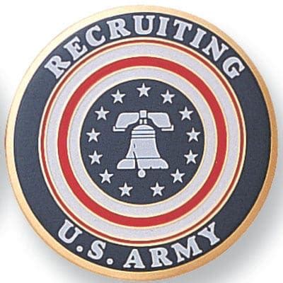 Army Recruiting - Frank’s Engraving Service