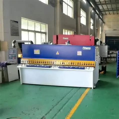 Primapress Qc K Hydraulic Swing Beam Guillotine Shearing Machine