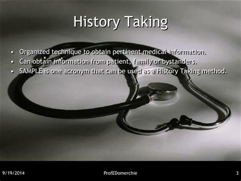 Ppt Obtaining And Recording Patient Histories Powerpoint Presentation