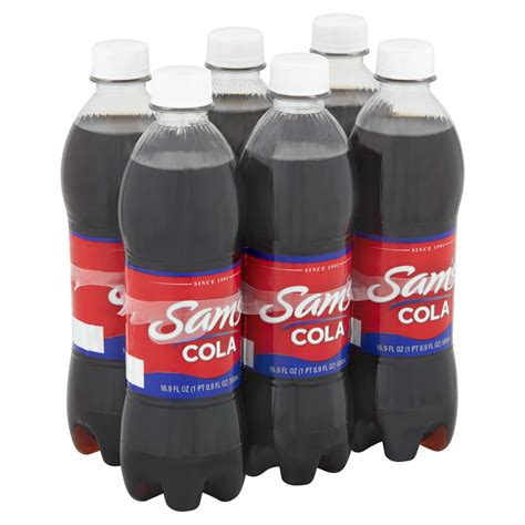 Sams Cola Soda 169 Fl Oz 6 Count