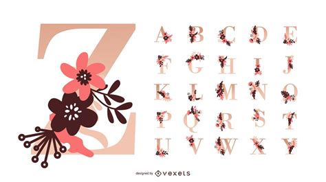 Alfabeto Colores Y Floresn Lettering Alphabet Alphabet Letters Images