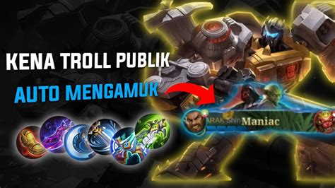 Di Troll Sama Publik Ya Auto Ngamuk Lah Roger Gua Wkwkw Mobile