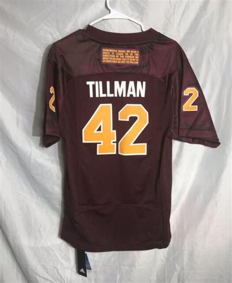 Pat Tillman 42 Arizona State Sun Devils Asu Adidas Football Jersey