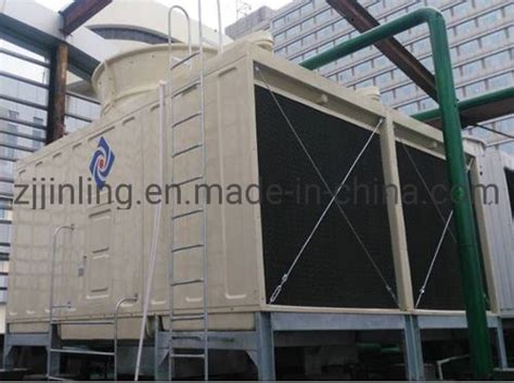 CTI Certified Cross Flow Rectangular FRP Water Cooling Tower China