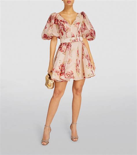 Zimmermann Belted High Tide Mini Dress Harrods Hk