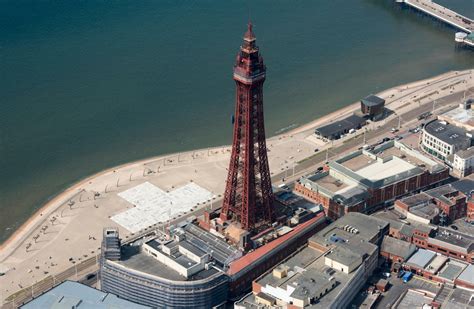 Blackpool Tower Up In Flames As Fire Crews Tackle Blaze