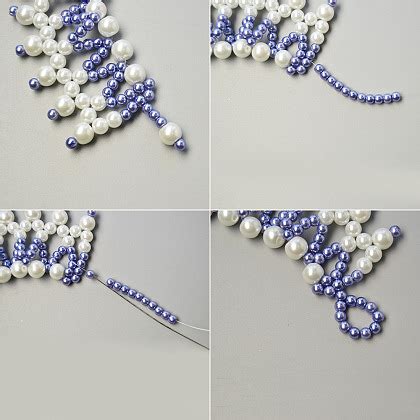 Double Color Pearl Beads Bib Necklace Pandahall Inspiration Projects