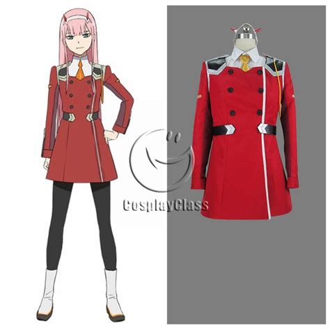 Darling In The Franxx Zero Two Code 002 Cosplay Costume New