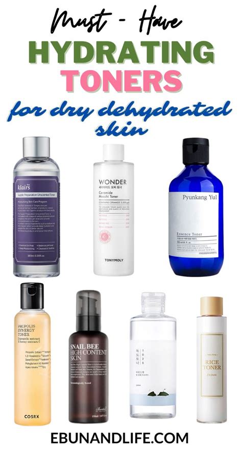 Must Have Korean Hydrating Toners For Dry Dehydrated Skin Best