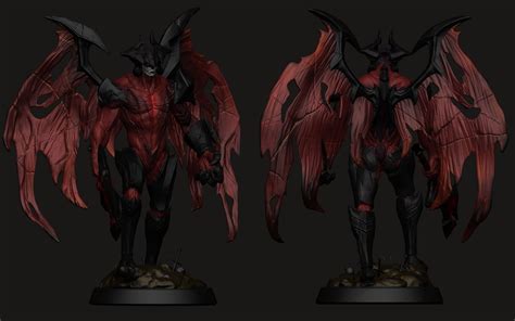 STL File Aatrox The Darkin Blade Miniature 3D Printer Model To