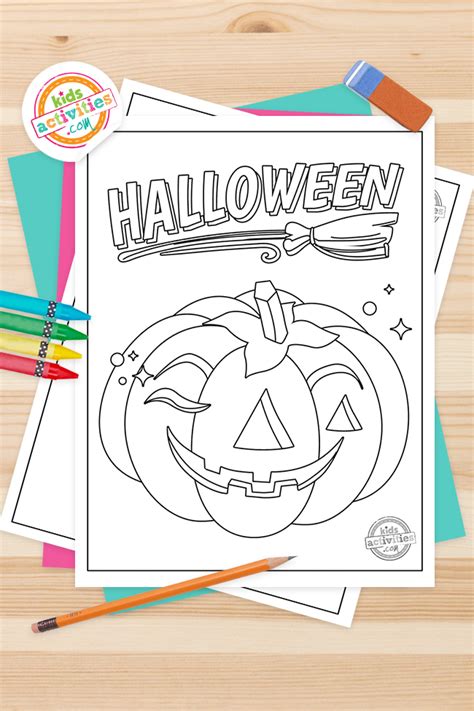 50+ Best Halloween Coloring Pages: Spooky, Scary & Silly