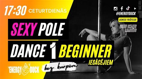 Sexy Pole Dance 1 Jauna Grupa Energy Duck Liepaja 4 May 2023