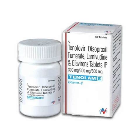 Tenvir L Lamivudine And Tenofovir Disoproxil Fumarate Tablets Cipla