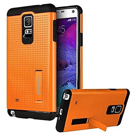 Galaxy Note 4 Case Aero Armor Tempest Protective Case For Samsung Galaxy Note 4 Orange