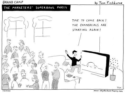 super bowl advertising - Marketoonist | Tom Fishburne