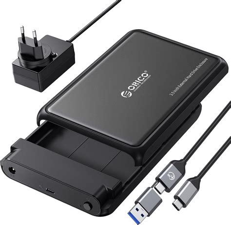 ORICO Case Esterno Disco Rigido 3 5 USB C A SATA Custodia Per HDD E