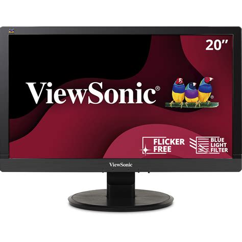 ViewSonic VA2055Sm 20" Widescreen LED Backlit LCD VA2055SM