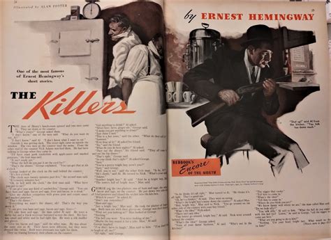 The Killers In Redbook Magazine By Hemingway Ernest Good Soft Cover