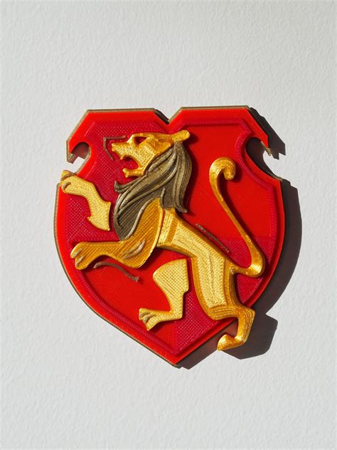 3d Printed Hogwarts Legacy Crests I Designed Using Blender R