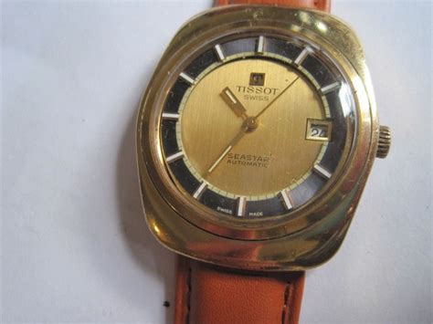 Two Tone Dial Tissot Seastar Automatic Watch Stimpsonlondon