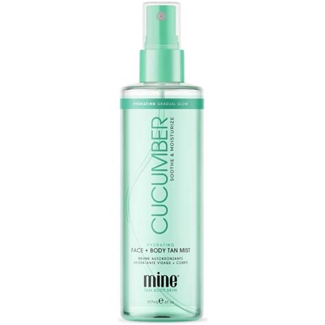 Minetan Cucumber Ultra Hydrating Face Body Tan Mist 4YourHair