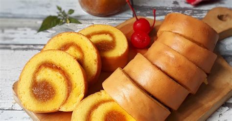 Resep Roll Cake Bolu Gulung Super Lembut Oleh Sukmawati Rs Cookpad