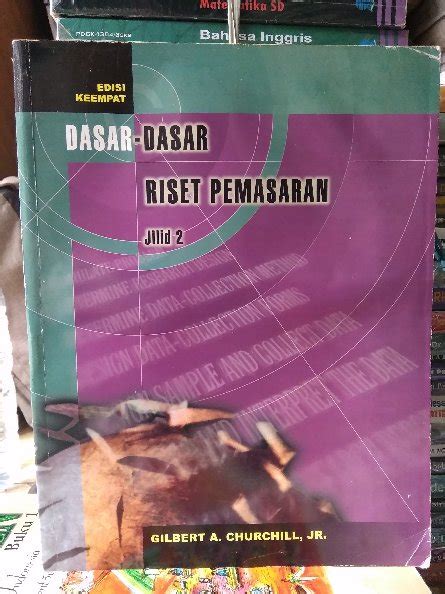 Jual Original Buku Dasar Dasar Riset Pemasaran Edisi Keempat Jilid