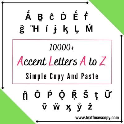 E with accent Letter Copy And Paste