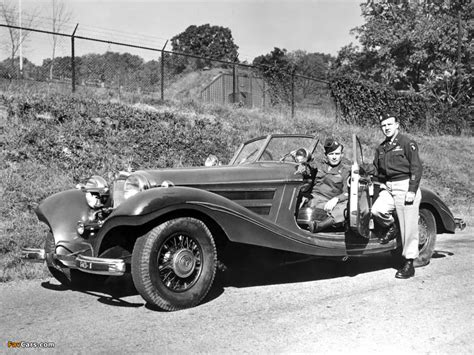 Mercedes Benz 540K Special Roadster Blue Goose 1937 Photos 1024x768