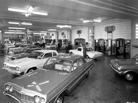 1964 Chevrolet Dealership Showroom | Chevrolet dealership, Chevrolet