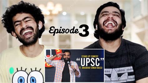 Pakistani Reaction On Upsc Stand Up Comedy Ft Anubhav Singh Bassi