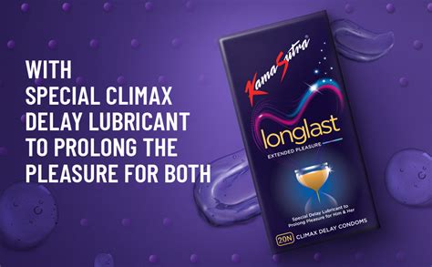 Buy Kamasutra Longlast Condom For Men Dotted Combo Pack Of