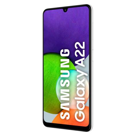 Samsung Galaxy A22 128Gb Blanco Libre | PcComponentes.com