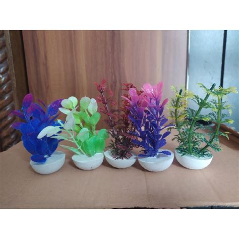 Jual Tanaman Pohon Hiasan Aquarium Bahan Plastik Shopee Indonesia