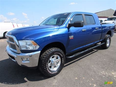 2011 Deep Water Blue Pearl Dodge Ram 2500 Hd Slt Mega Cab 4x4 122901515 Photo 11 Gtcarlot