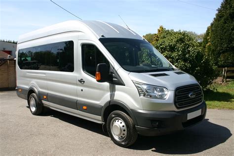 Transit 17 Seat Minibus F7235 Red Kite Vehicle Consultants